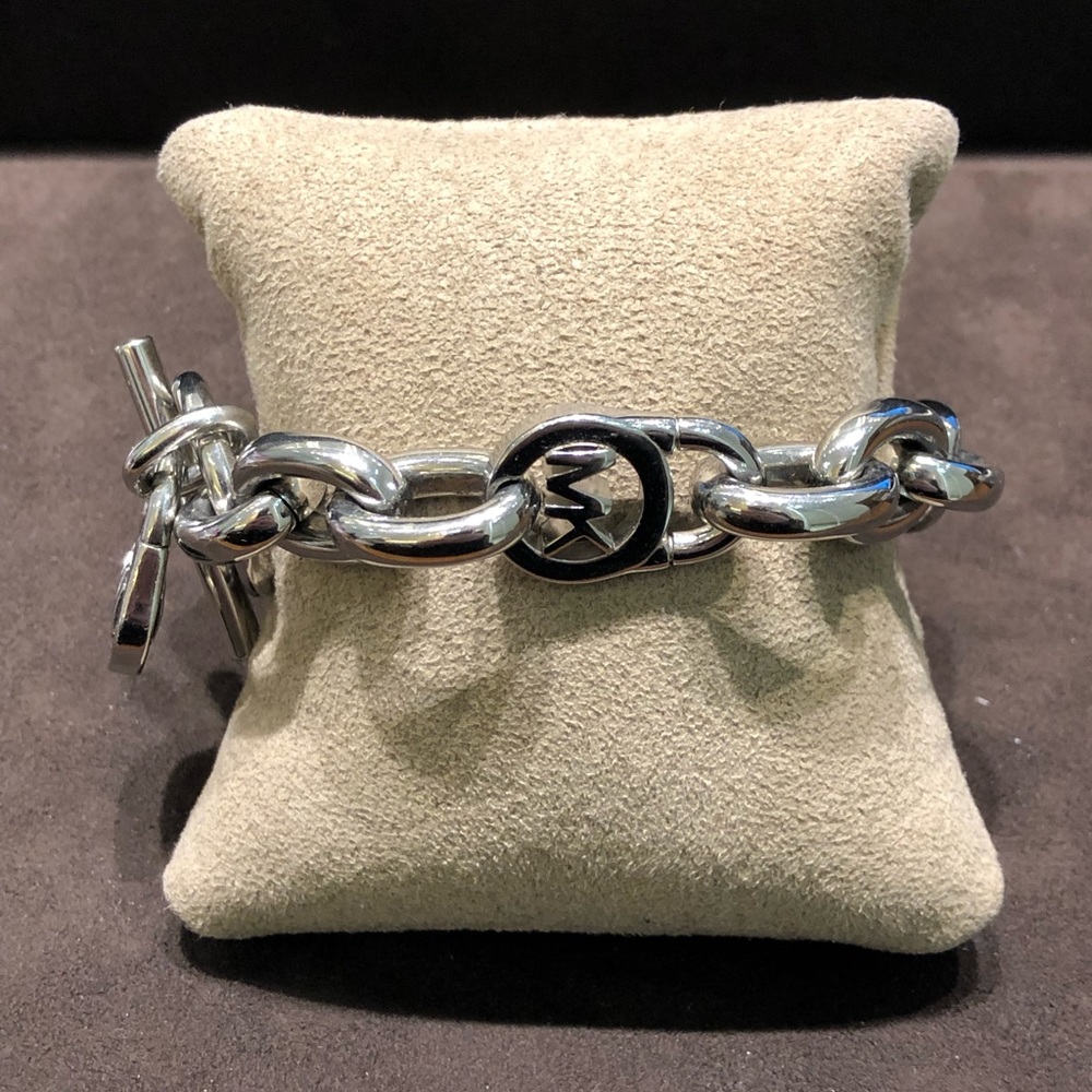 Michael Kors logo chain bracelet
